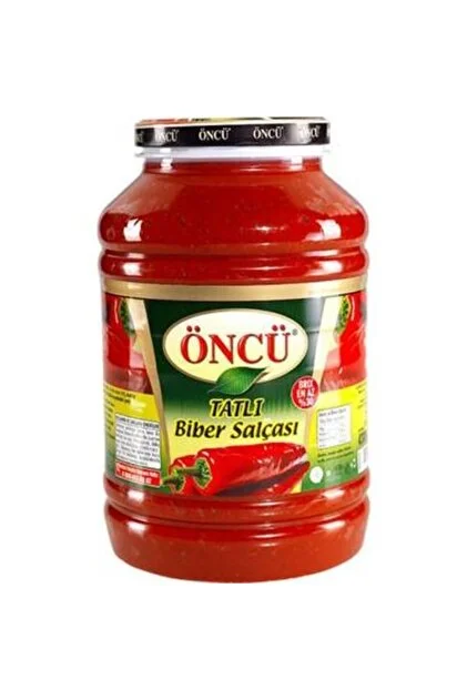 Oncu Biber Salçası 4300 Gr Tatlı Pet
