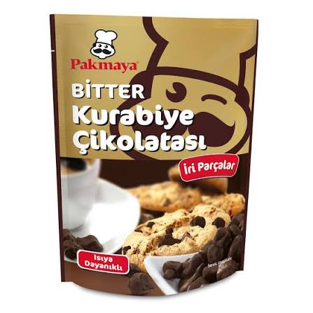 Pakmaya Kurabiye Cıkolatası 90 Gr Bıtter