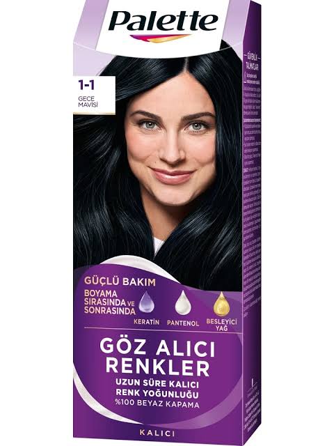 Palette Goz Alıcı Renkler 1-1 Gece Mavısı