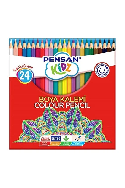 Pensan Kıdz Kuruboya 24 Renk