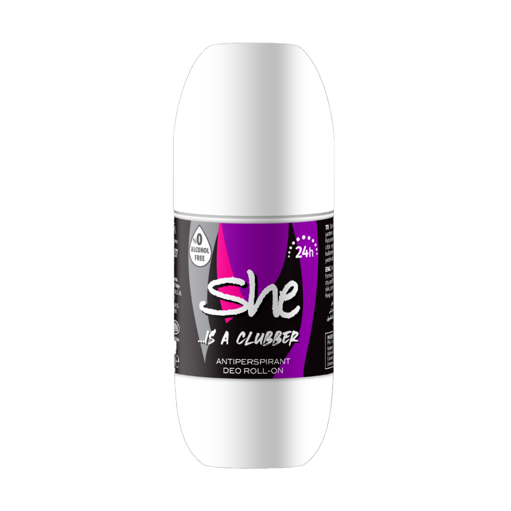 She Roll On Women 50 Ml Clubber
