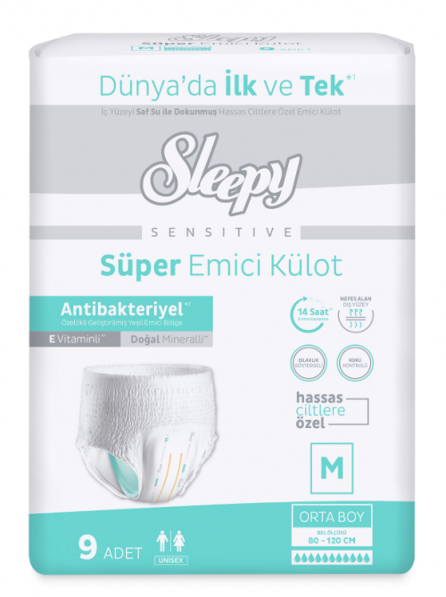 Sleepy Cırtlı Hasta Bezi Sen Antı. M 9'lu