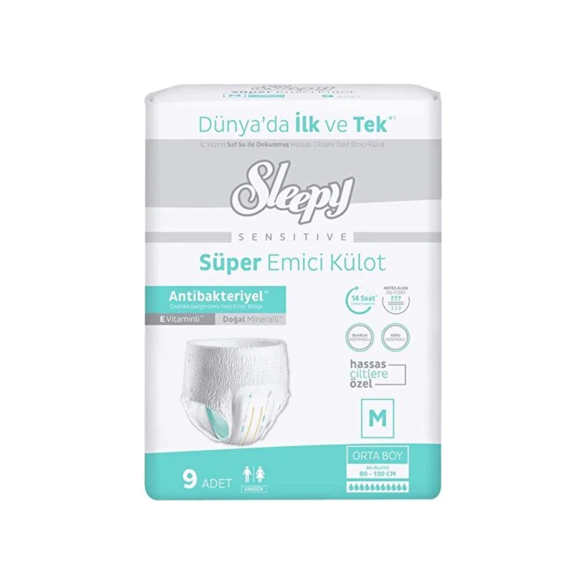 Sleepy Emıcı Kulot Hasta Bezi Sen Antı. M 9'lu