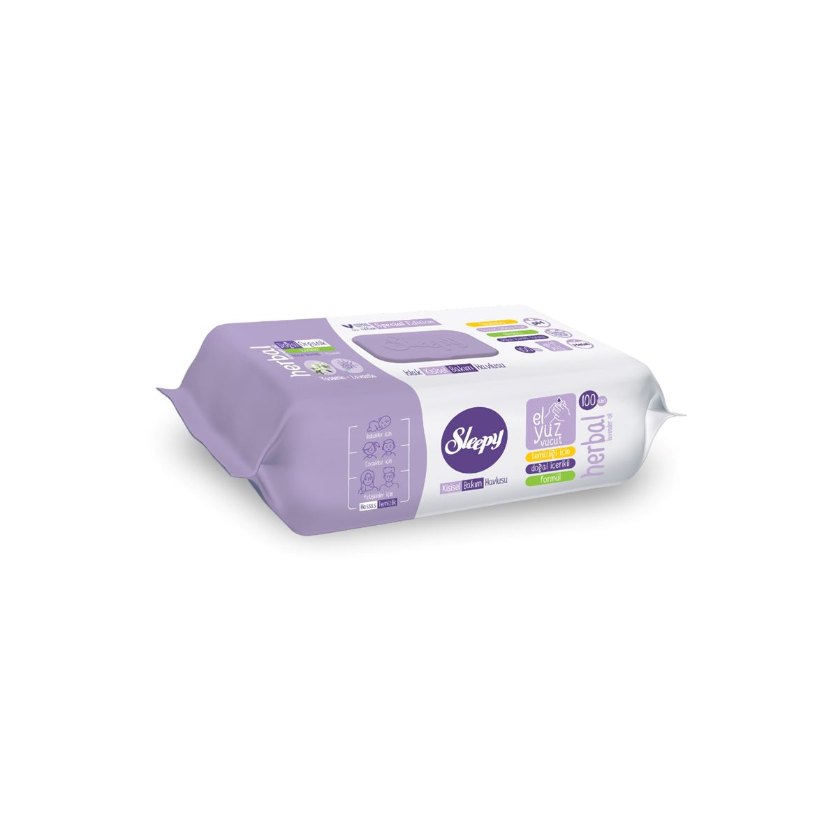 Sleepy Kısısel Bakım Havlusu 100'lük Herbal